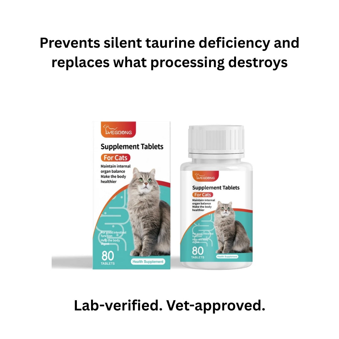 TrueMotion Cat Supplement Tablets with Taurine