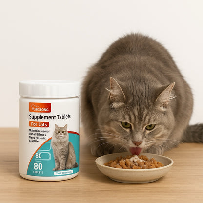 TrueMotion Cat Supplement Tablets with Taurine