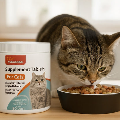 TrueMotion Cat Supplement Tablets with Taurine