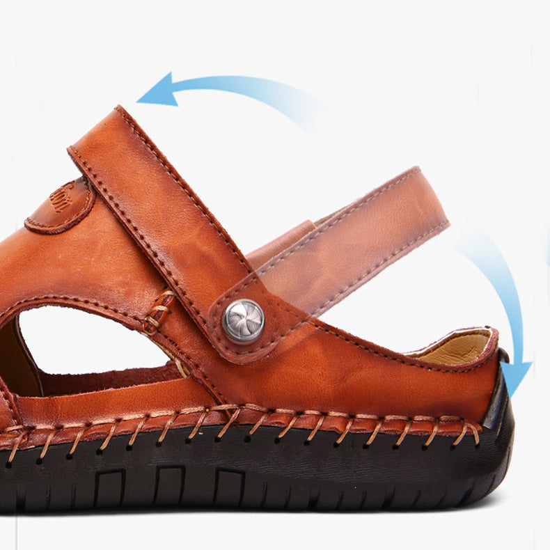 Orthopedic Leather Sandals (Unisex)