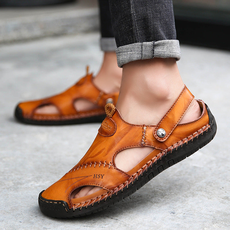 Orthopedic Leather Sandals (Unisex)