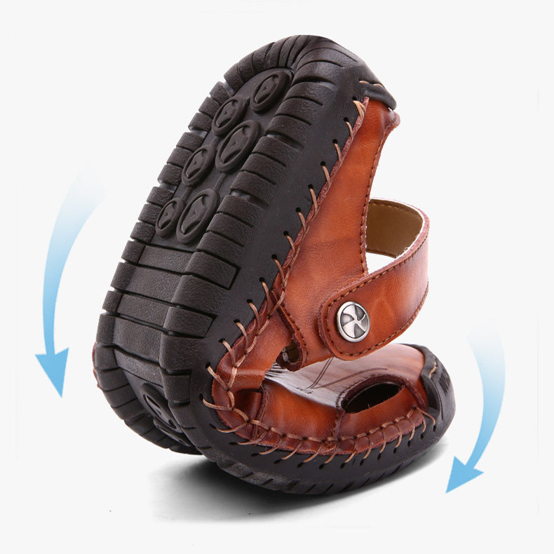 Orthopedic Leather Sandals (Unisex)