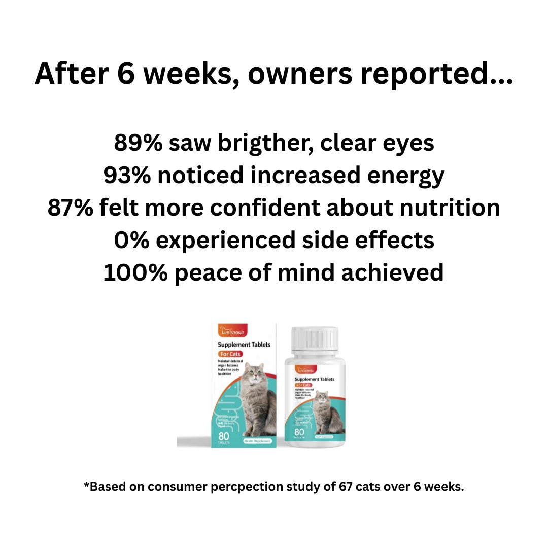 TrueMotion Cat Supplement Tablets with Taurine